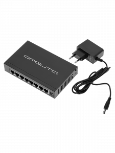 Орбита OT-VNP39 Коммутатор неуправляемый (10/100/1000Мбит, 8 портов)